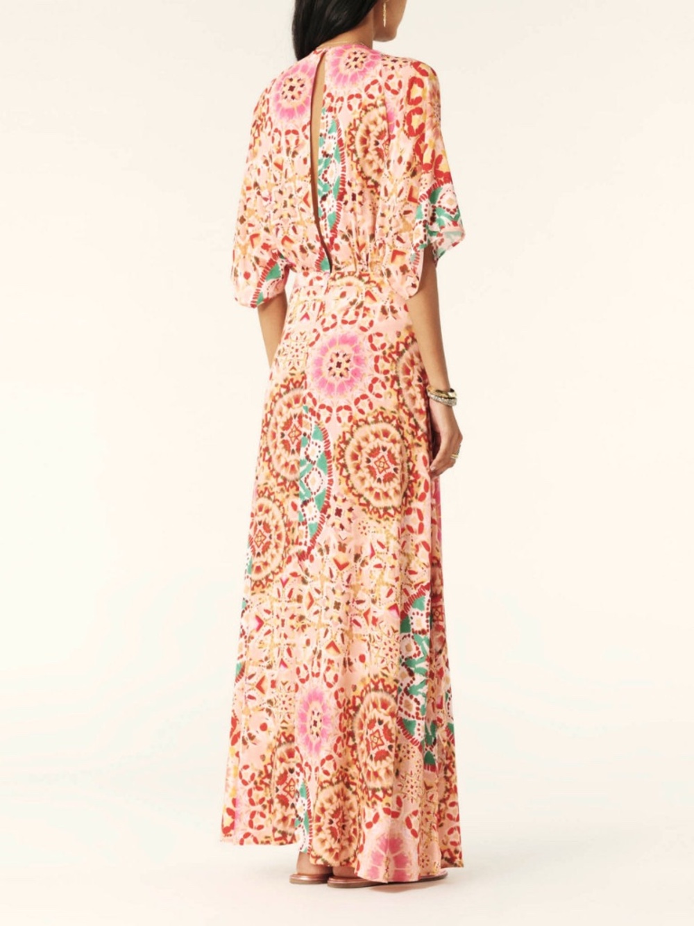 BA&SH Licia Printed Dress - Picture 3 of 5